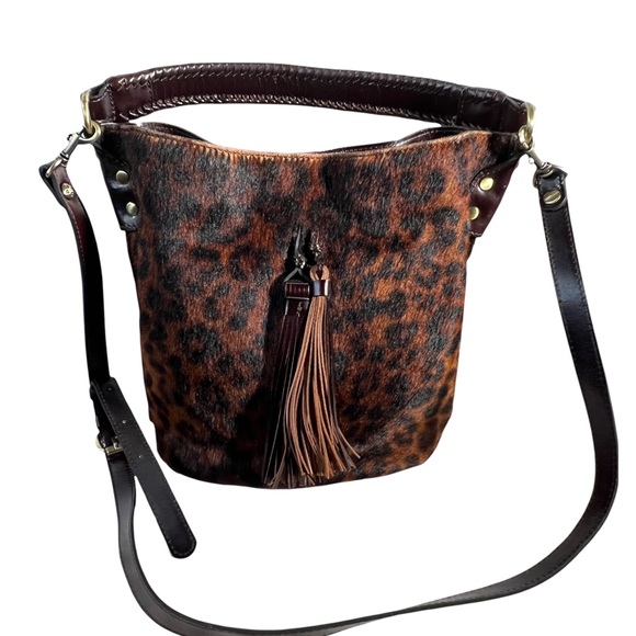 Patricia Nash Handbags - Patricia Nash Calf Hair Leopard Otavia Handbag